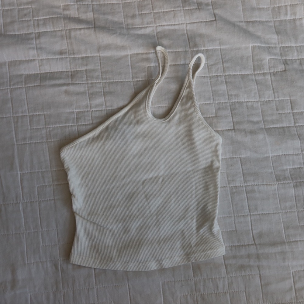 Princess Polly Ribbed One-Shoulder Tank